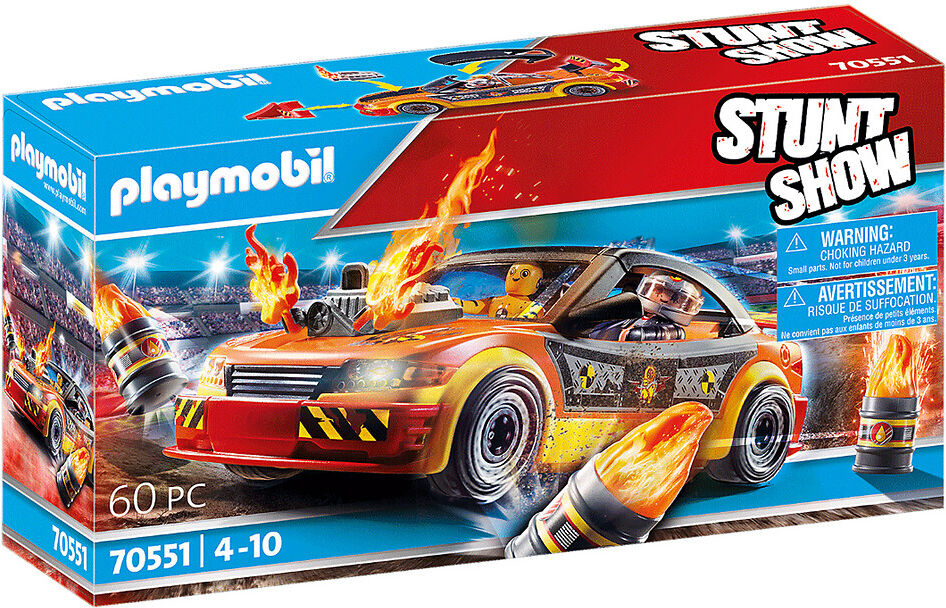 Playmobil Stuntshow Crashcar MEHRFARBIG