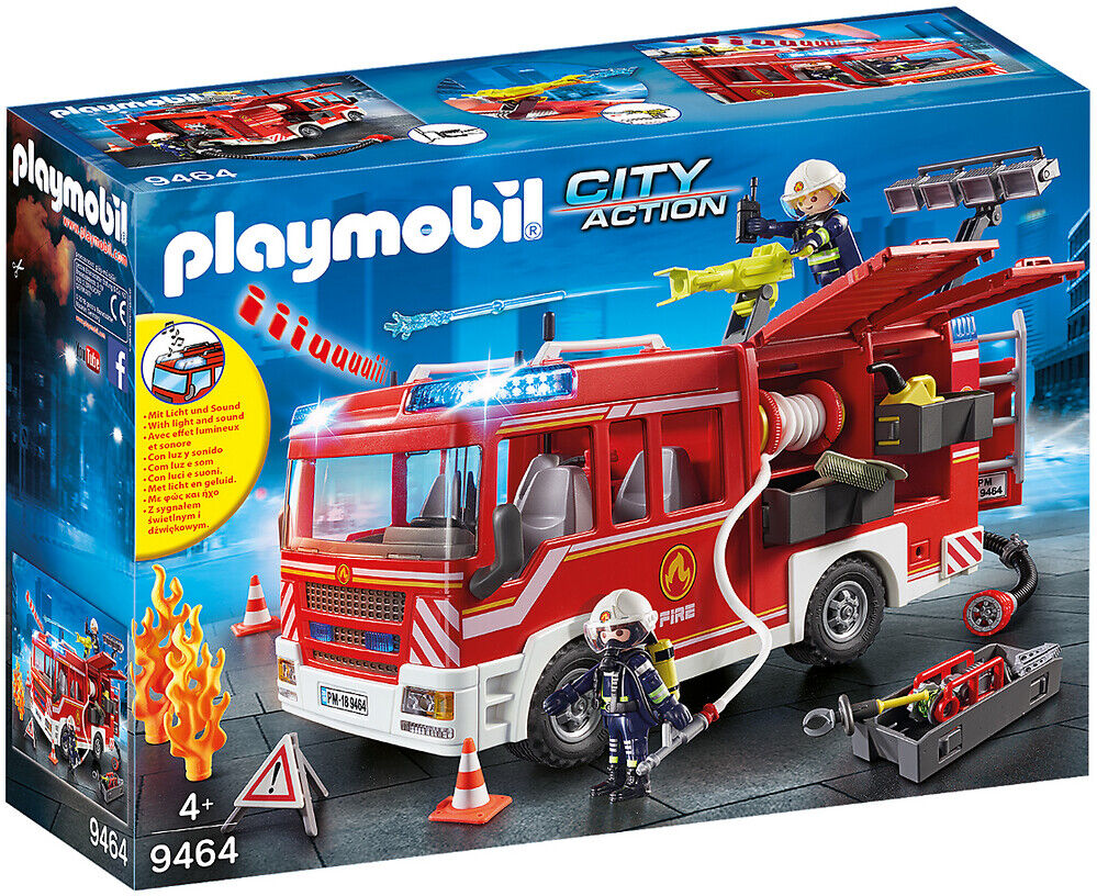 Playmobil Feuerwehr-Rüstfahrzeug MEHRFARBIG