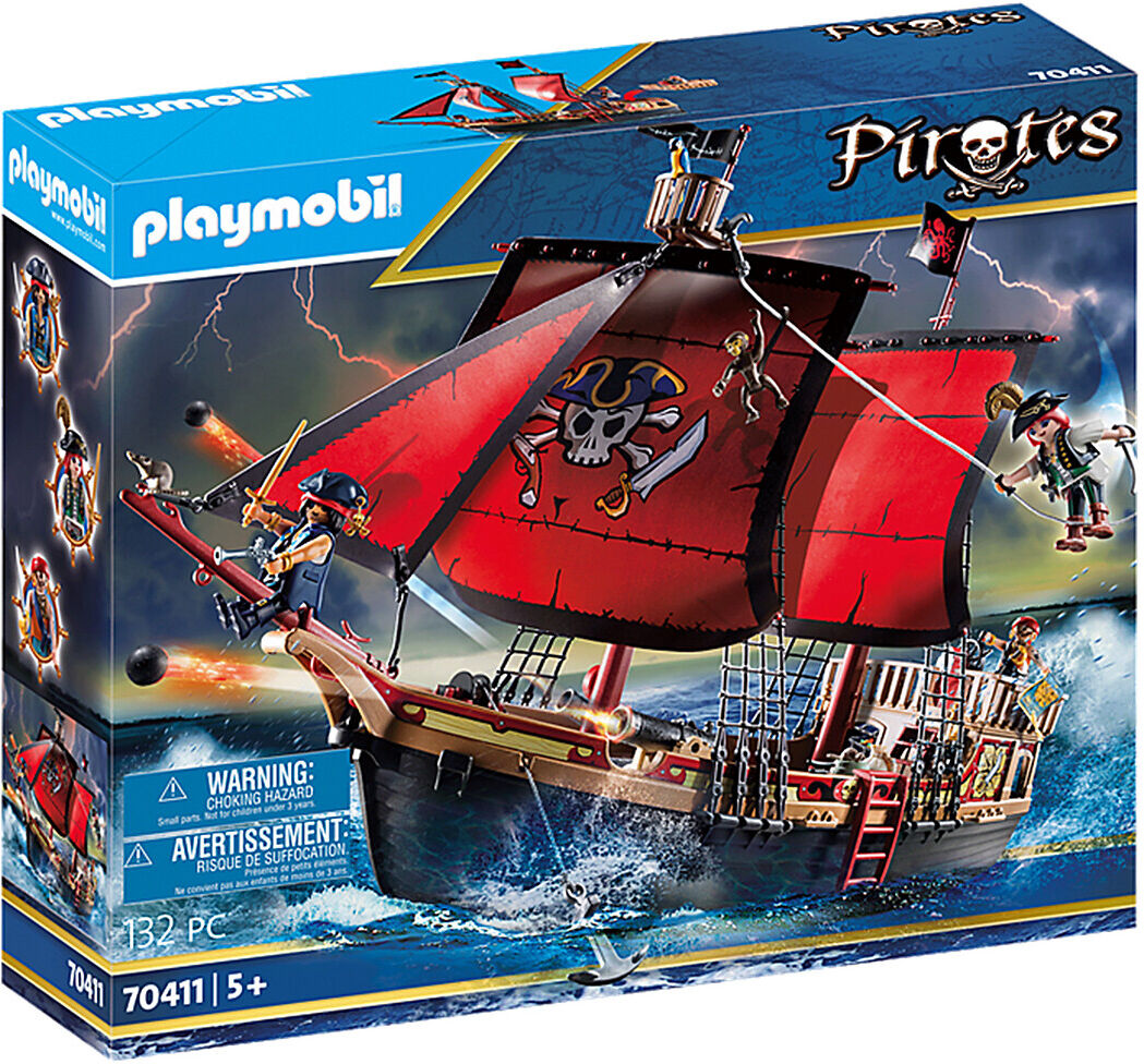 Playmobil Totenkopf-Kampfschiff 70411 MEHRFARBIG