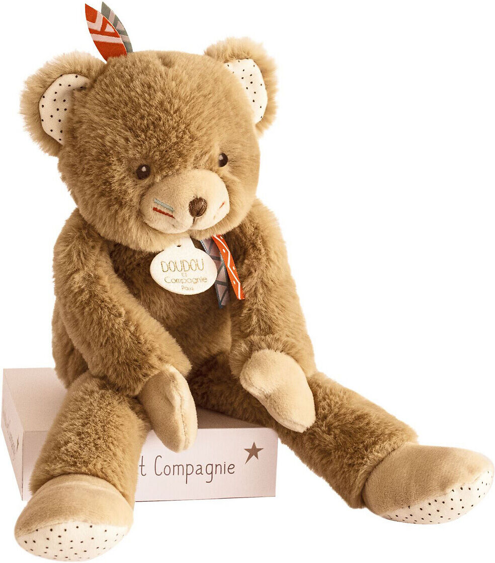 DOUDOU ET COMPAGNIE Plüsch-Teddy Twipi 30 cm zur Geburt BRAUN