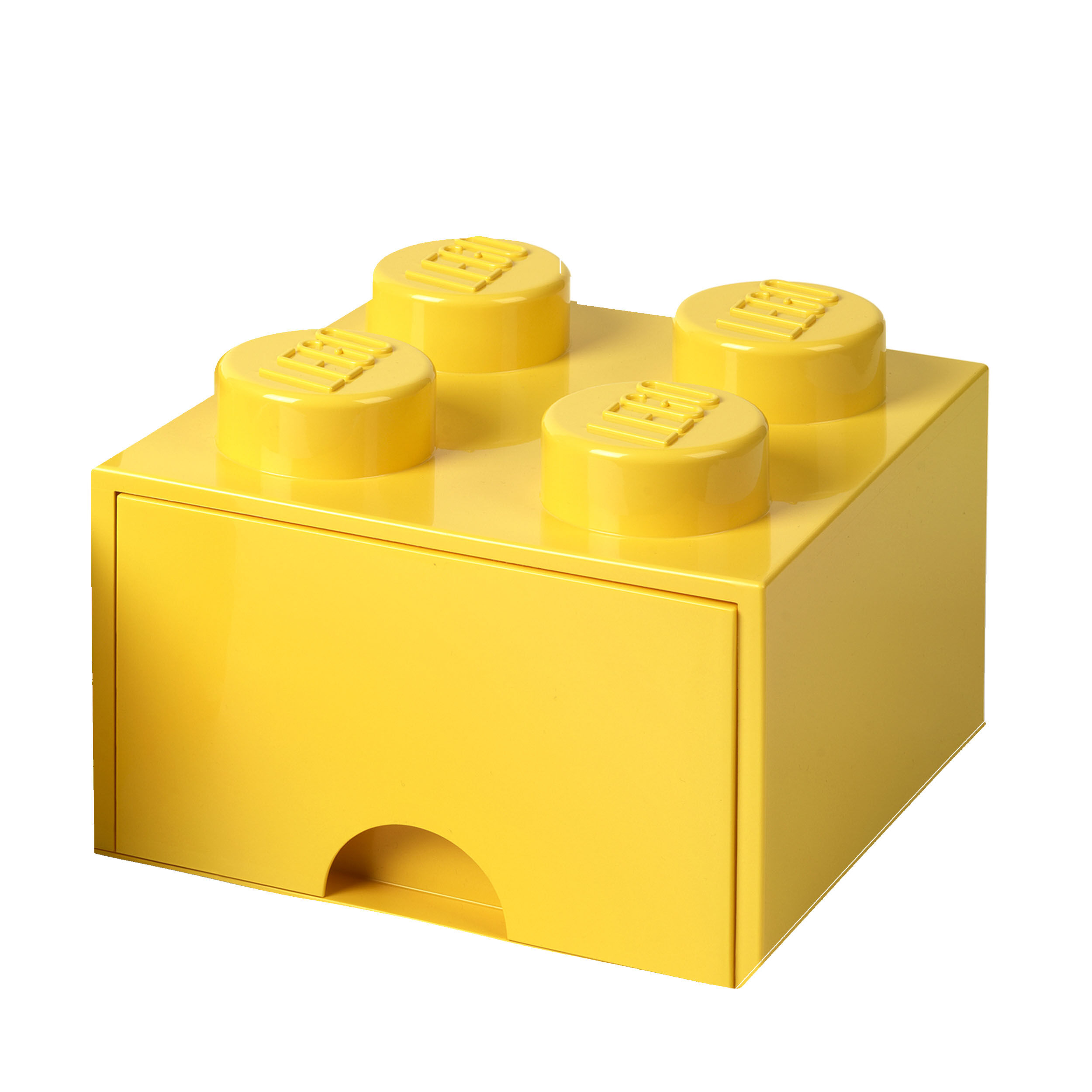Room Copenhagen LEGO® Drawer Aufbewahrungsbox Brick 4  gelb
