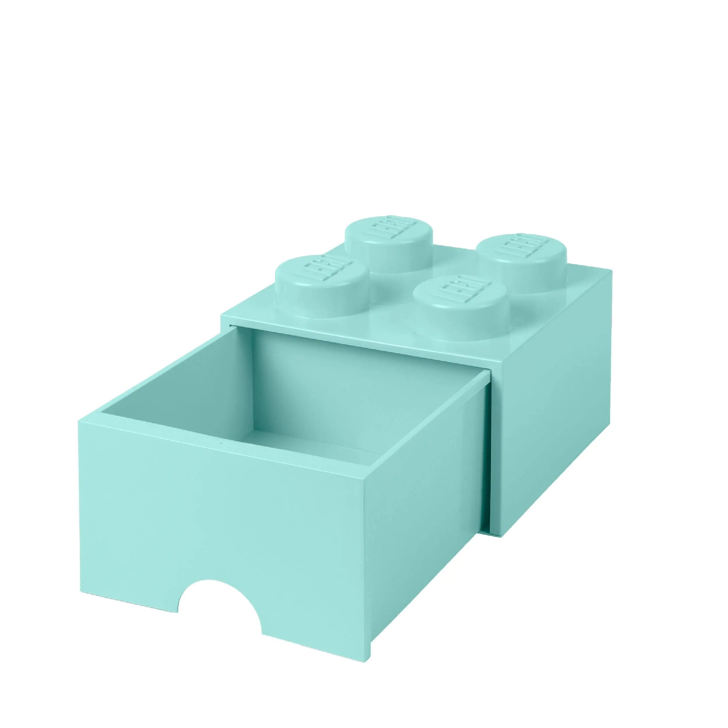 Room Copenhagen LEGO® Drawer Aufbewahrungsbox Brick 4  hellblau