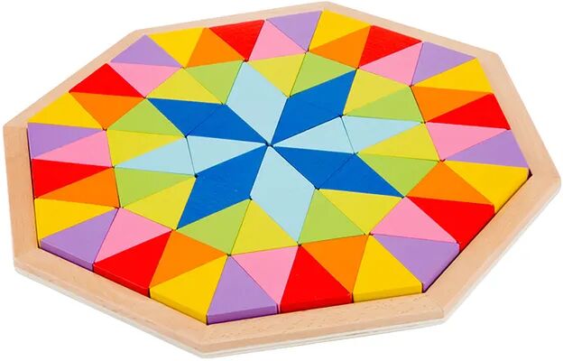 New Classic Toys Formenpuzzle OKTAGON 73-teilig aus Holz