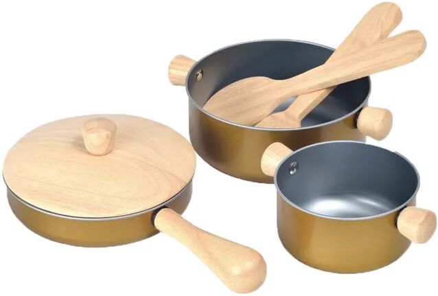 Plan Toys Geschirrset KOCHEN aus Holz