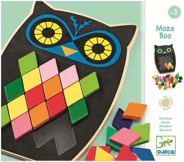 Djeco Lege-Puzzle MOSA BOO in bunt