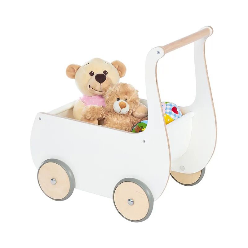 Pinolino Puppenwagen Mette (Farbe: weiß)