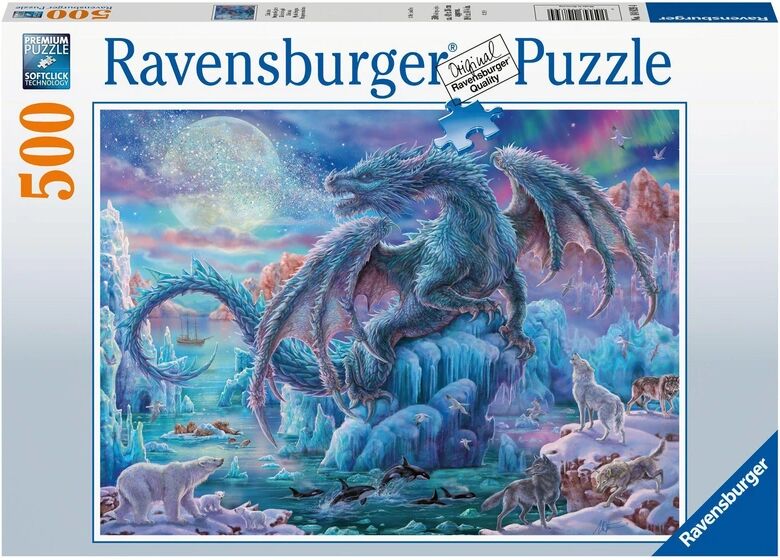 Ravensburger Verlag Puzzle EISDRACHE 500-teilig