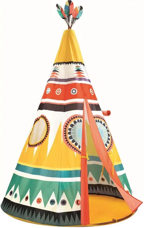 Djeco Spielzelt TIPI (110x164) in bunt