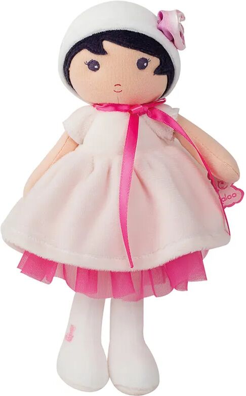 Kaloo® Stoffpuppe PERLE (25 cm) in rosa/weiß