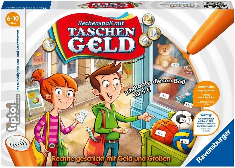 Ravensburger Verlag tiptoi® Rechenspaß mit Taschengeld