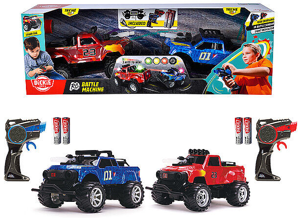 DICKIE RC Battle Machine Twin Pack 1:16