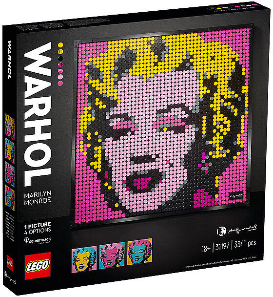 Lego Art - Andy Warhol's Marilyn Monroe 31197