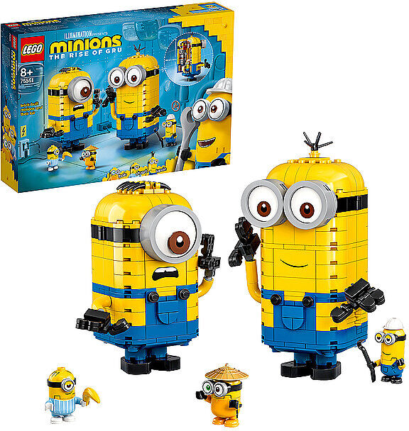 Lego Minions-Figuren Bauset mit Versteck 75551