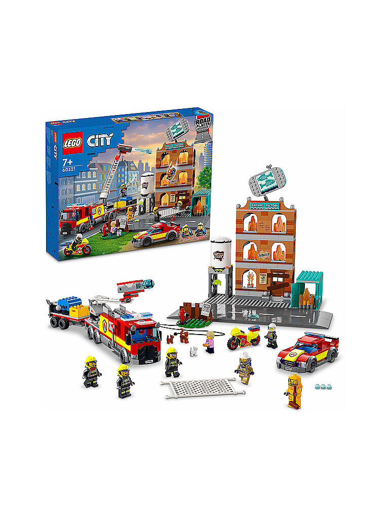 Lego City - Feuerwehreinsatz mit Löschtruppe 60321