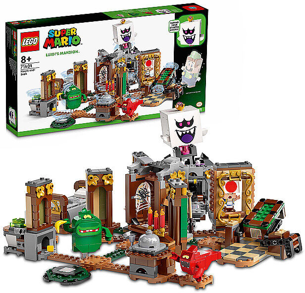 Lego Super Mario™ - Luigi’s Mansion™: Gruseliges Versteckspiel – Erweiterungsset 71401