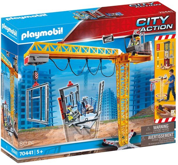 Playmobil City Action - RC-Baukran mit Bauteil 70441