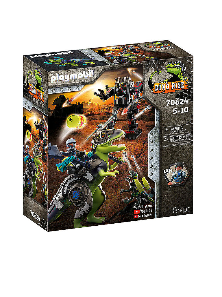 Playmobil Dino Rise - T-Rex: Gefecht der Giganten 70624