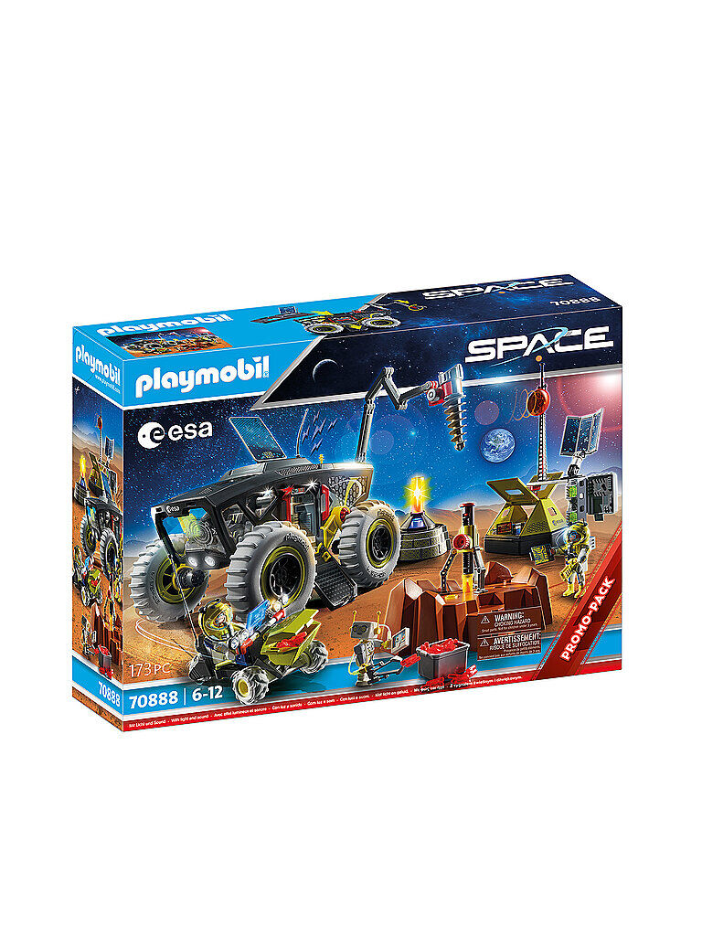 Playmobil Mars-Expedition mit Fahrzeugen