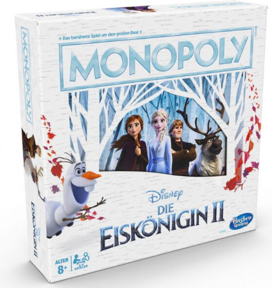 Hasbro Monopoly die Eiskönigin 2 - Brettspiel