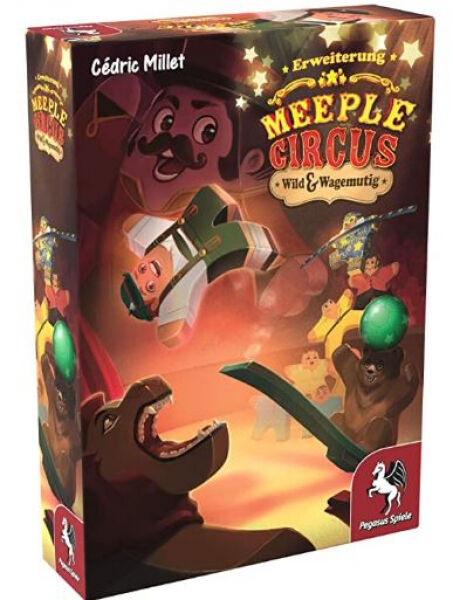 Pegasus Meeple Circus: Wild & Wagemutig / Erweiterung - Brettspiel