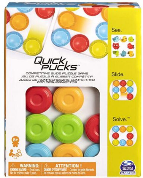 Spin Master Quick Pucks - Brettspiel