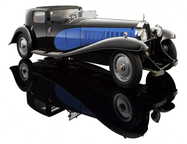 Bauer - Bugatti Royal Coupé de ville 1/18 schwarz blau
