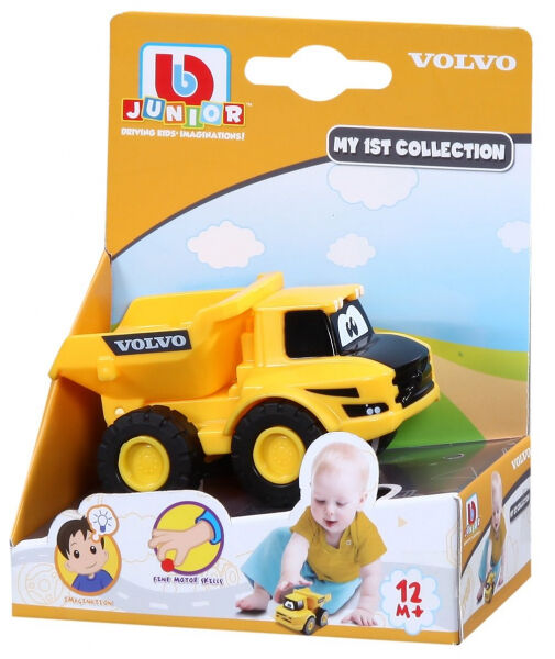 BBURAGO BB Junior - Volvo Baufahrzeuge im Blister 9cm