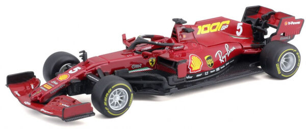 Bburago - Ferrari Formel 1 2020 S. Vettel 1000th GP 1/43