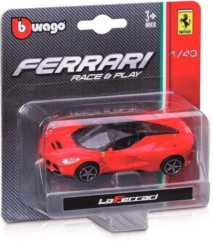 Bburago - Ferrari R&P 1/43 im Blister (12er Karton) ass.