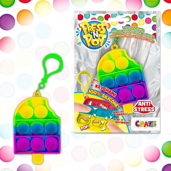 carta.media Craze - Press'n Pop Keychain