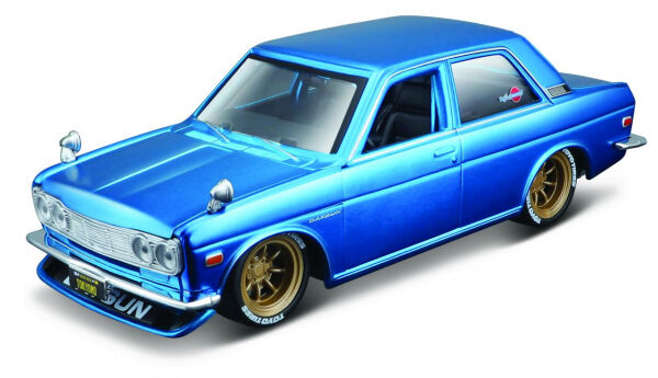 Maisto - Datsun 510 blau 1971 1/24
