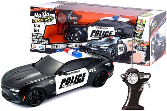 Maisto - Chevrolet Camaro Police 1/14 schwarz