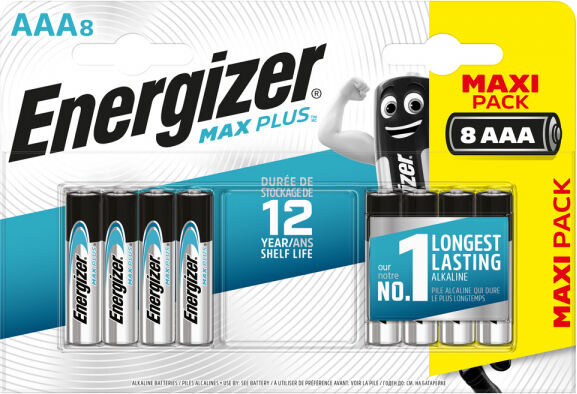 Energizer - Max Plus  Micro (AAA) 8 Stück