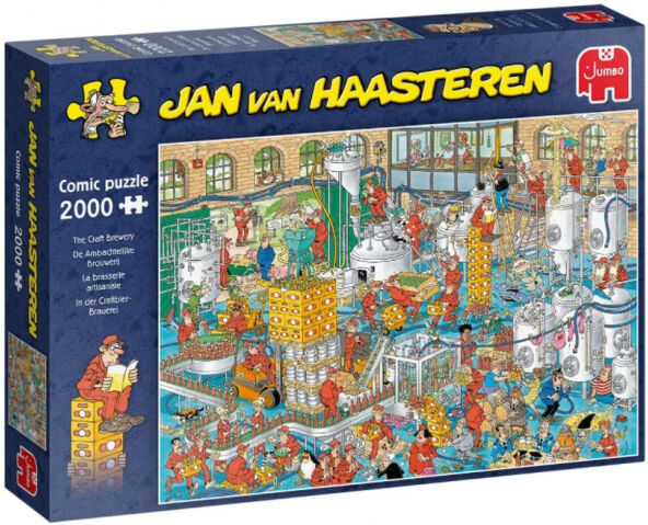 Jumbo - Jan van Haasteren: Craftbierbrauerei - Puzzle 2000-teilig