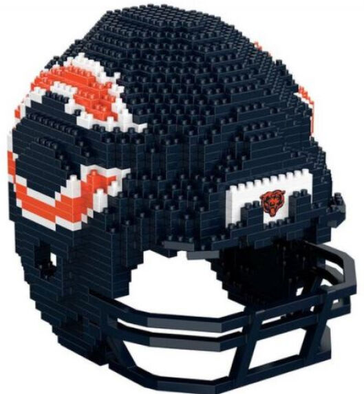 Divers BRXLZ - NFL Helm Chicago Bears - Bausteinmodell