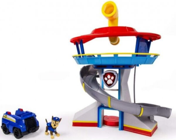 Spin Master Spinmaster - Paw Patrol Lookout Playset - Spielturm mit Fahrzeug und Spielfigur