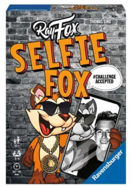 Ravensburger 27048 - Ray Fox: Selfie-Challenge - Partyspiel