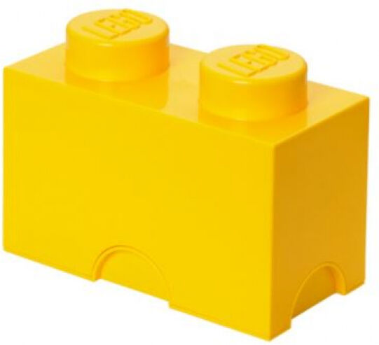 Room Copenhagen - LEGO Storage Brick 2 gelb - 40021732