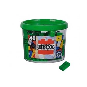 SIMBA Blox - 40 8er Bausteine grün - kompatibel mit bekannten Spielsteinen