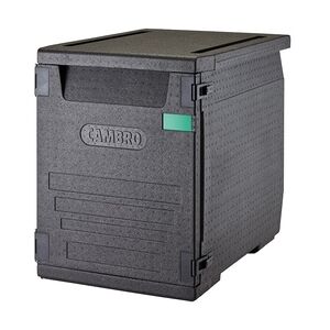 Cambro Cam GoBox® Transportbox, EPP, Frontlader, mit 9 Auflageschienen