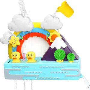 Thriving Toys Badespielzeug Für Kleinkinder Im Alter Von 18 Monaten Bis 1, 2 Und 3 Jahren, Mädchen Und Jungen   Vorschulbaby-Badewannen-Wasserspielzeug   Zwei Schwimmfähige Enten Und 4 Starke Saugnäpfe