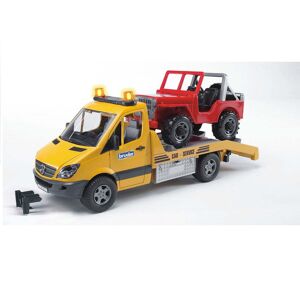 Bruder   Sondermaschine   Abschleppwagen Mercedes Benz Sprinter Mit Jeep   1:16