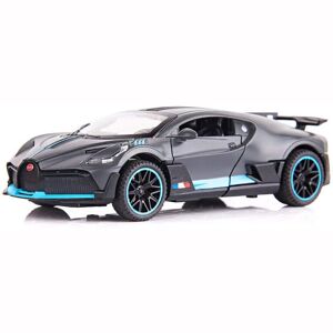 Fourall- Model Cars 1:Bugatti Divo Modellautos Aus Metalldruckguss Im 24er-Maßstab Für Jungenspielzeug Im Alter Von 3–12 Jahren, Fahrzeuge Zum Zurückziehen Mit Musiktüren Und Zu Öffnender Motorhaube