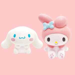 Board M Factory Sanrio Squishy Soft Mochi Cinnamoroll My Melody Kuromi Hello Kitty Pom Pom Purin, Cinnamoroll + My Melody Koreanisches Beliebtes Spielzeug