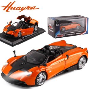 Thriving-Car Models & Action Figures 1:Pagani Huayra Roadster-Automodell Im Maßstab 24, Spielzeug Für Jungen Im Alter Von 3–12 Jahren, Zurückziehbare Fahrzeuge Mit Leichten Türen Und Zu Öffnender Motorhaube