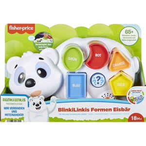 Mattel Fisher Price - Blinkilinkis Formen Eisbär Lernspielzeug Kleinkind-Spielzeug