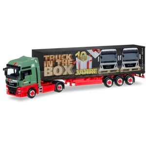 HERPA 306089 1:87 MAN TGX XXL Euro 6 Container-Sattelzug Wandt / 10 Jahre Truck in the box?