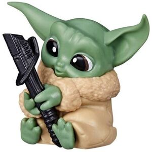 HASBRO F59435L00 Star Wars The Bounty Collection Serie 5, Grogu Figur „Grogu entdeckt Darksaber“-Pose