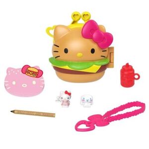 MATTEL GVB28 Hello Kitty & Friends Minis Hamburger-Restaurant