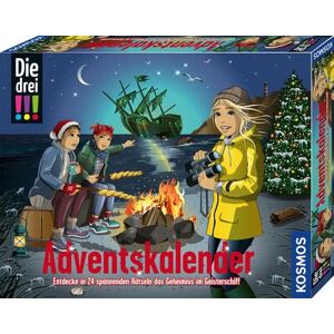 KOSMOS 632458 Die drei !!! Adventskalender 2022